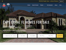 Tablet Screenshot of capecoralflhomesforsale.com